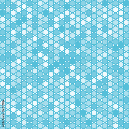 Vector Repeat Gexagon Pattern