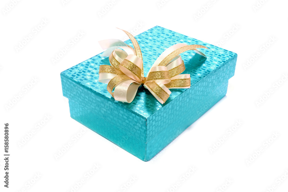 Blue gift box Blue gift box