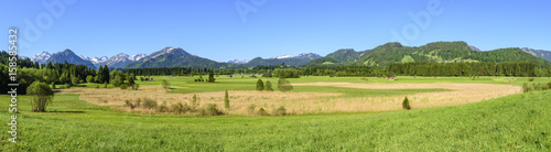 idyllisches Oberallgäu im Frühling