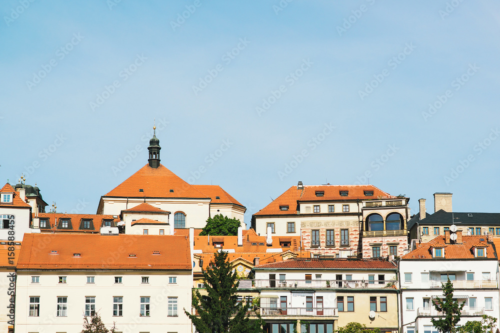 Cityscape of old town in Prague, Czech Republic
