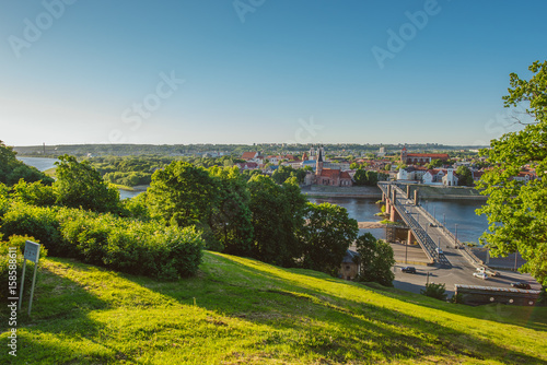 Old town of Kaunas  Lithuania