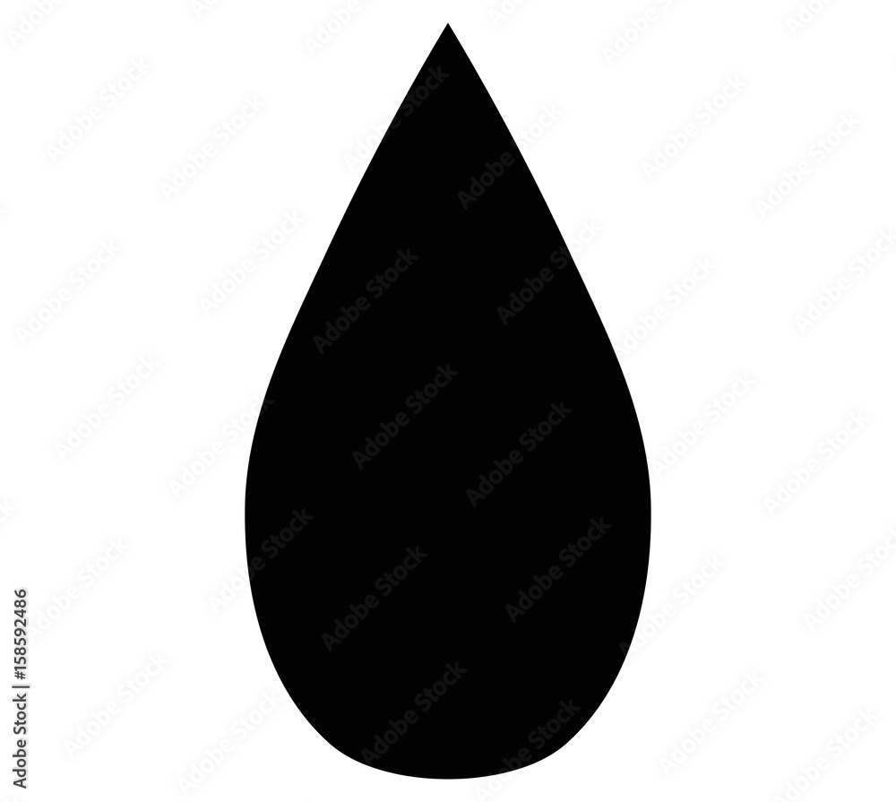 drop black icon vector drop black icon vector