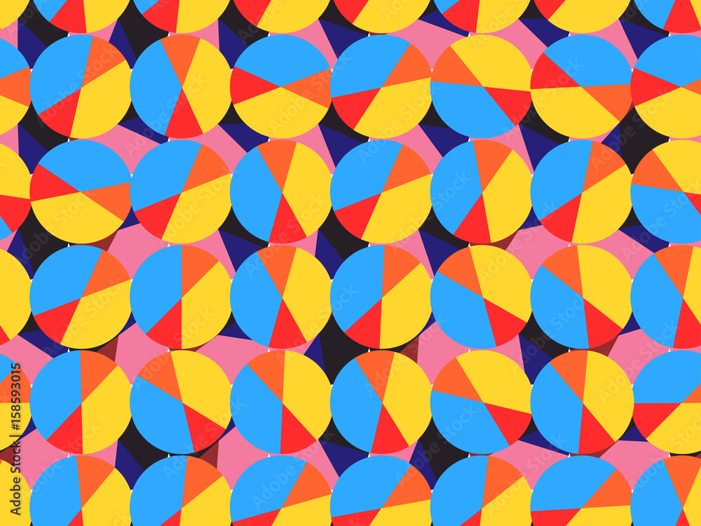 Seamless pattern with circles. Abstract background for paper and wrap. Vector illustration Seamless pattern with circles. Abstract background for paper and wrap. Vector illustration