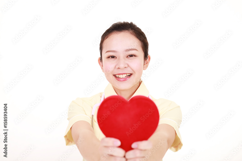 笑顔の看護師 笑顔の看護師