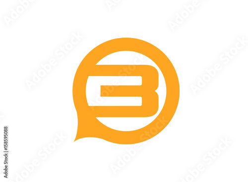 Number 3 logo. Vector logotype design
