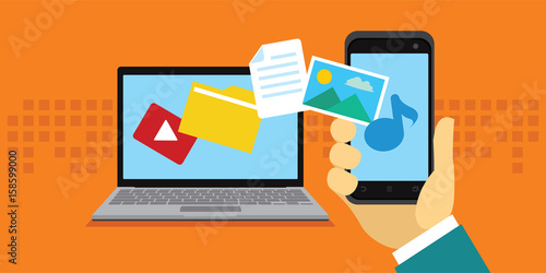 file transfer from smartphone to laptop