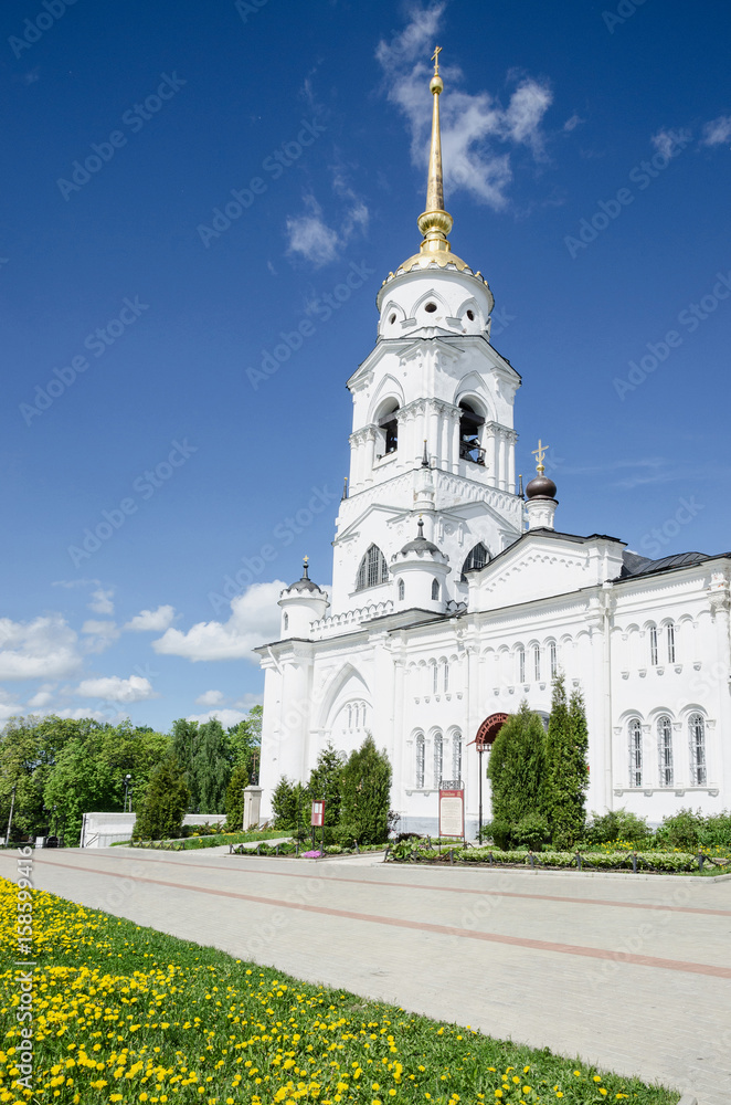 The bell tower of the Dormition Cathedral, Vladimir, Russia
