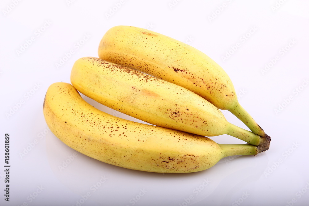 Banana branch waiting to be eaten Banana branch waiting to be eaten