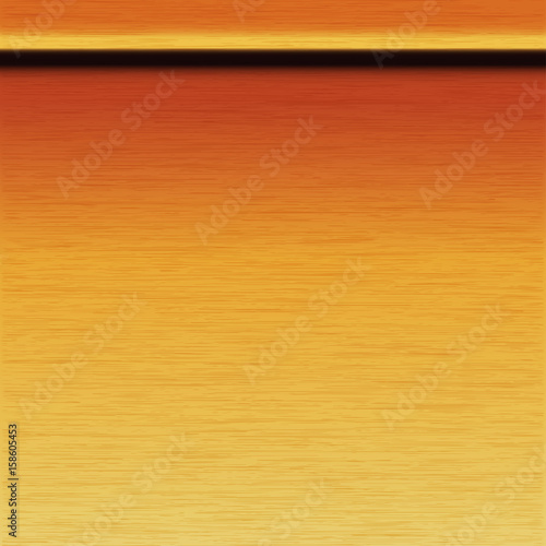 brushed gold surface