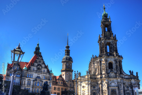 Hofkirche in Dresden Sachsen