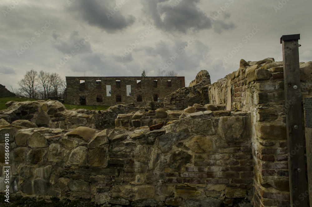 klasztor ruiny 