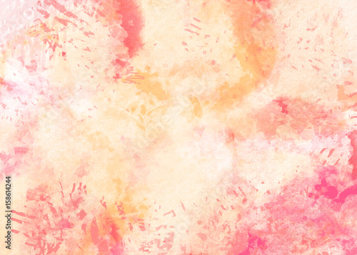 Watercolor abstract background. Digital painting. © jenteva