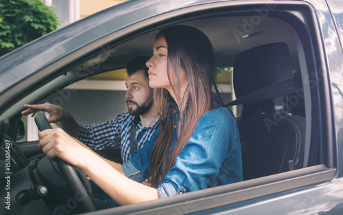 Fényképezés Driving test