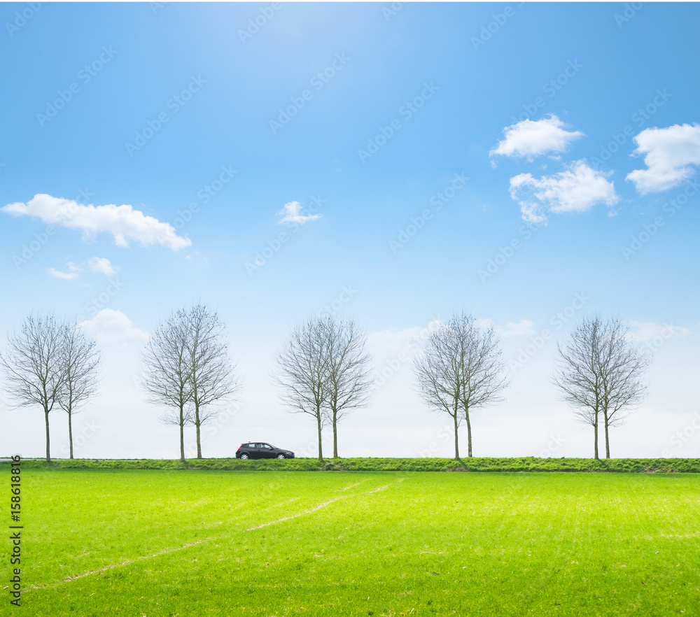 campagne circulation voiture environnement arbre départementale embouteillage seul rouler respirer air qualité pollution co2 gaz campagne circulation voiture environnement arbre départementale embouteillage seul rouler respirer air qualité pollution co2 gaz