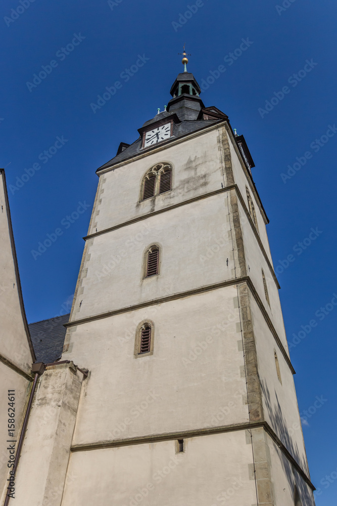 Church at the central market square of Detmold