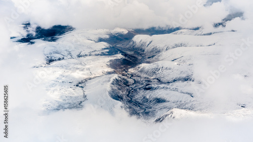 Highlands from the sky © Nicolas