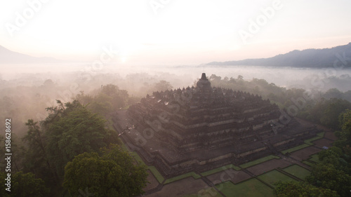 borobudur at dawn