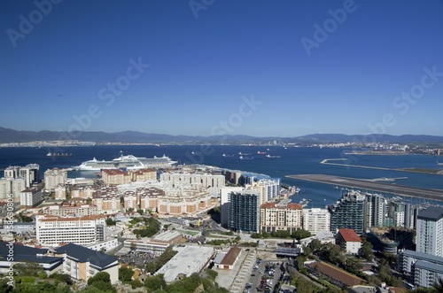 View on north part of Gibraltar photo