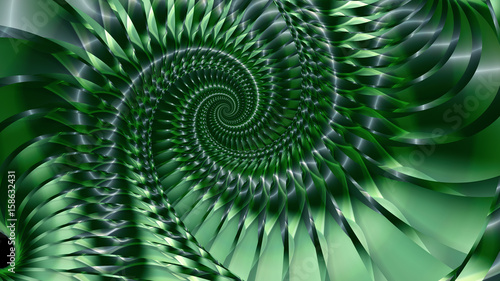 Vortex motion of the ribbons