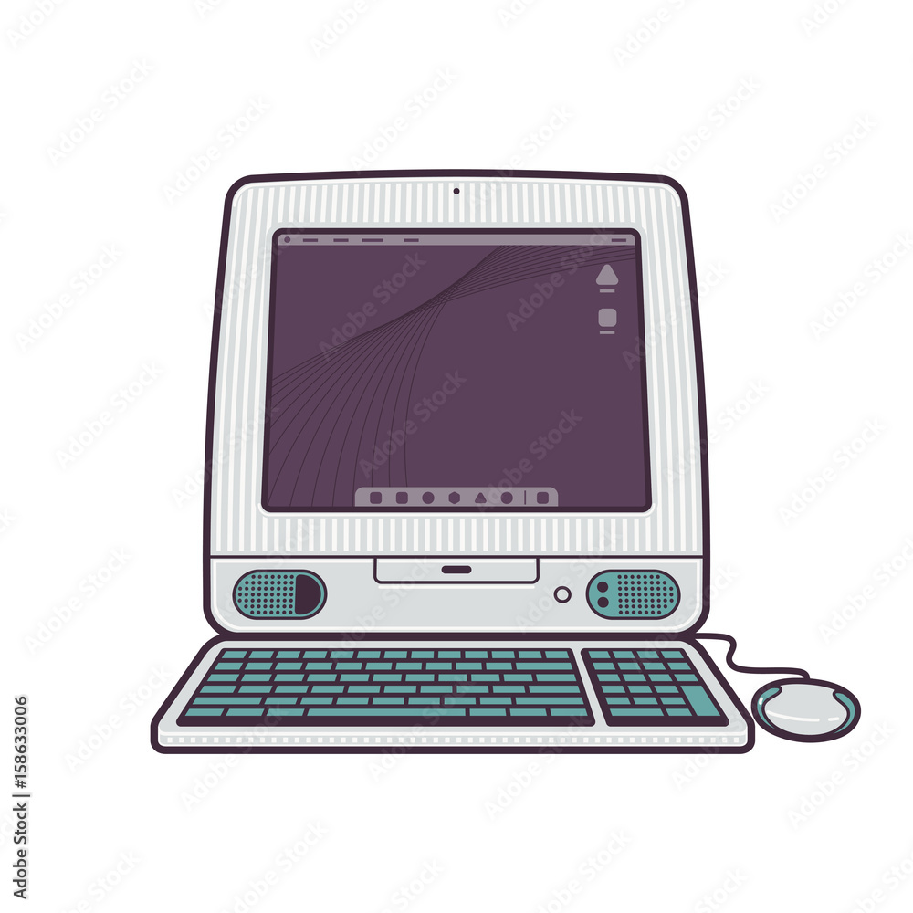 Classic Computer from 1998. Powerful Personal Computer of its time. Classic Computer from 1998. Powerful Personal Computer of its time.