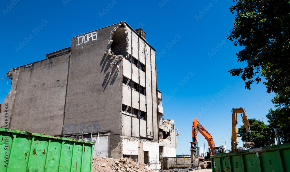 Fototapeta premium Abriss