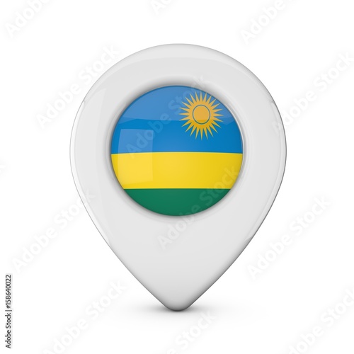 Rwanda flag location marker icon. 3D Rendering Free Download Rwanda flag location marker icon. 3D Rendering - GFXLoad