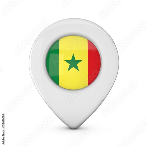 Senegal flag location marker icon. 3D Rendering Free Download Senegal flag location marker icon. 3D Rendering - GFXLoad