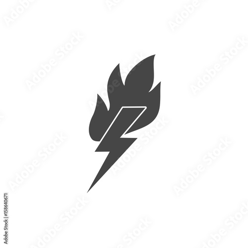 Lightning Power Energy Logo 