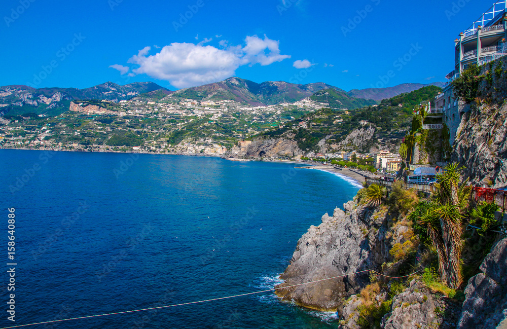 Picturesque Amalfi coast. Italy