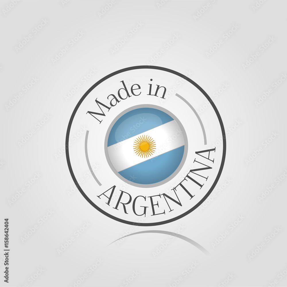 Fototapeta premium Made in Argentina