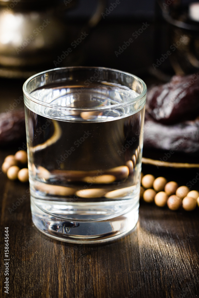 Iftar water for Ramadan fast opening. Iftar water for Ramadan fast opening.