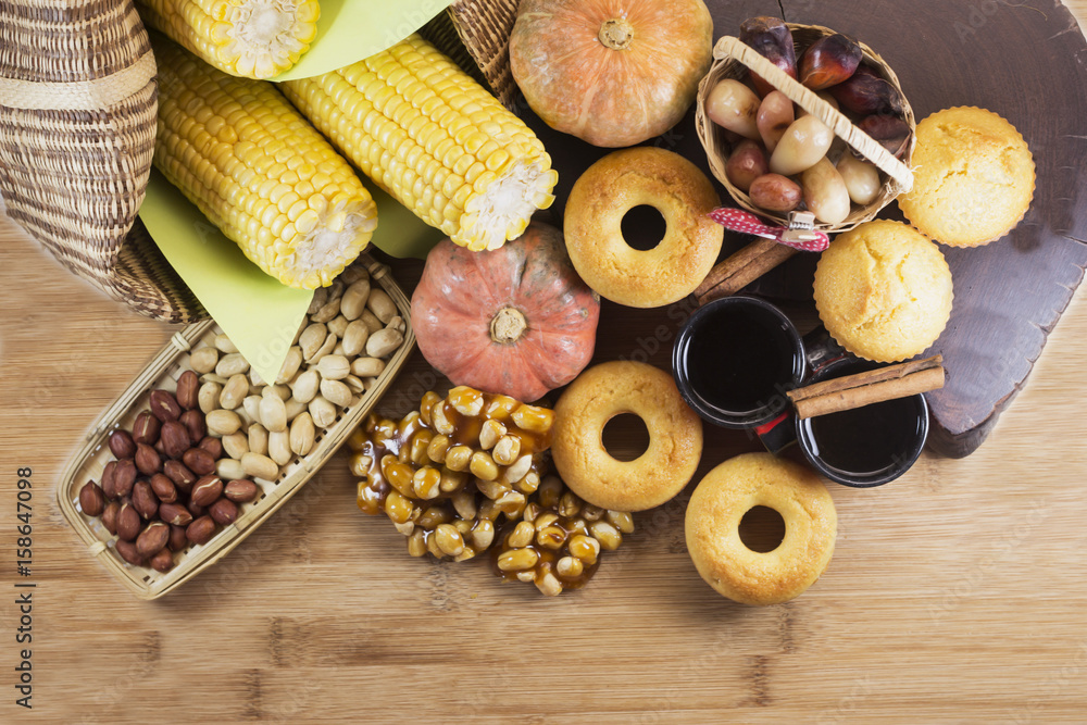 Traditional Brazilian health food for June Feast. Traditional Brazilian health food for June Feast.