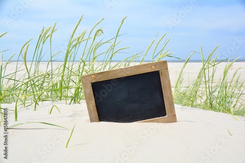 Grußkarte - Nordseestrand m...