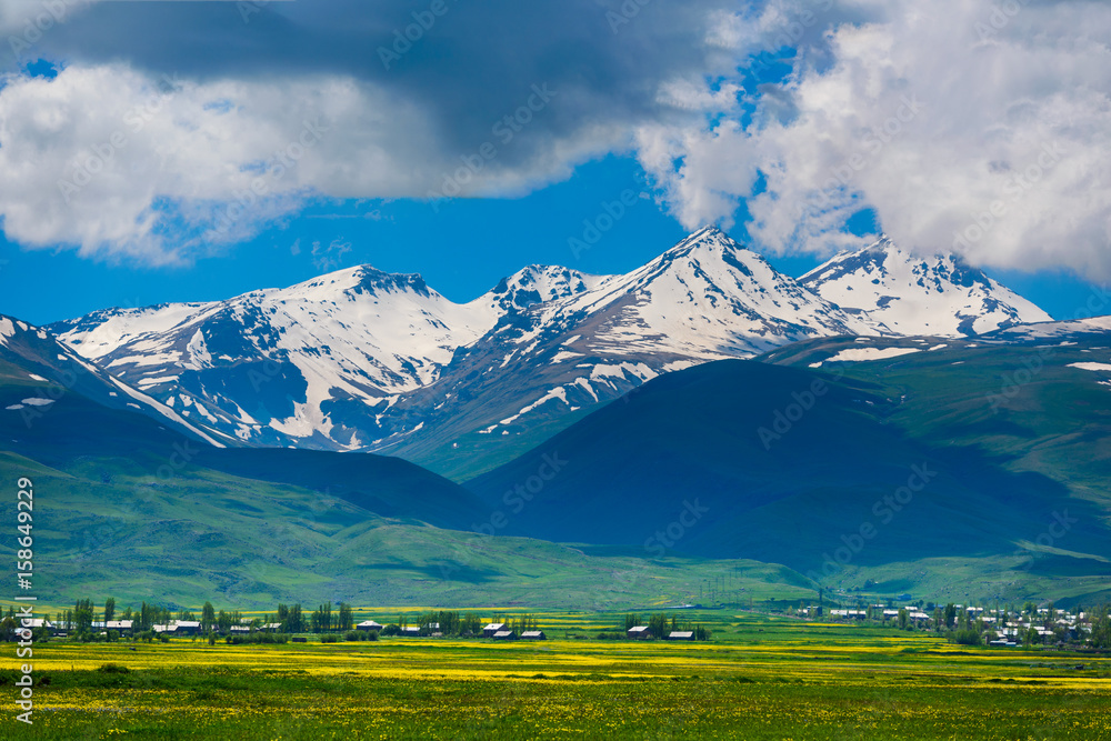 Beautiful view of Mount Aragats, Armenia Beautiful view of Mount Aragats, Armenia