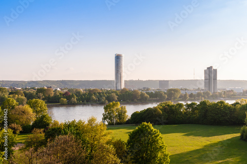 Bonn aus der Vogelperspektive; Nordrhein-Westfalen