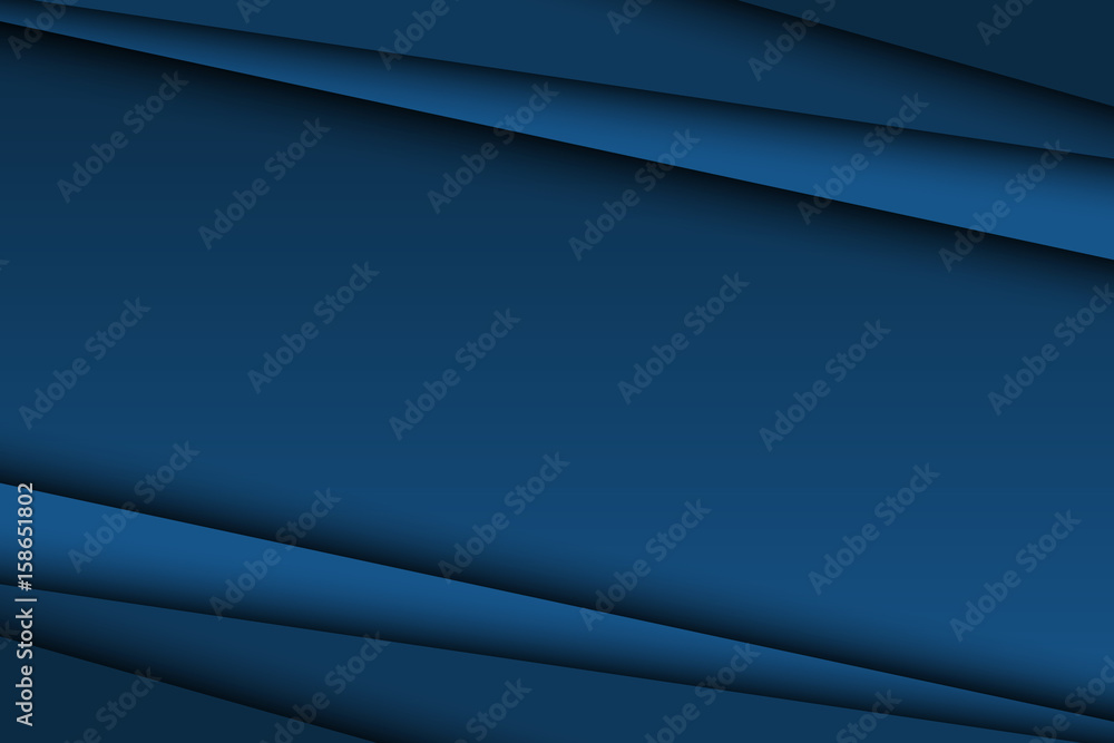 Obraz premium Abstract dark blue background, diagonal lines, vector illustration