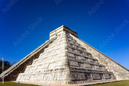 Pyramid in Chichen Itza  Mexico