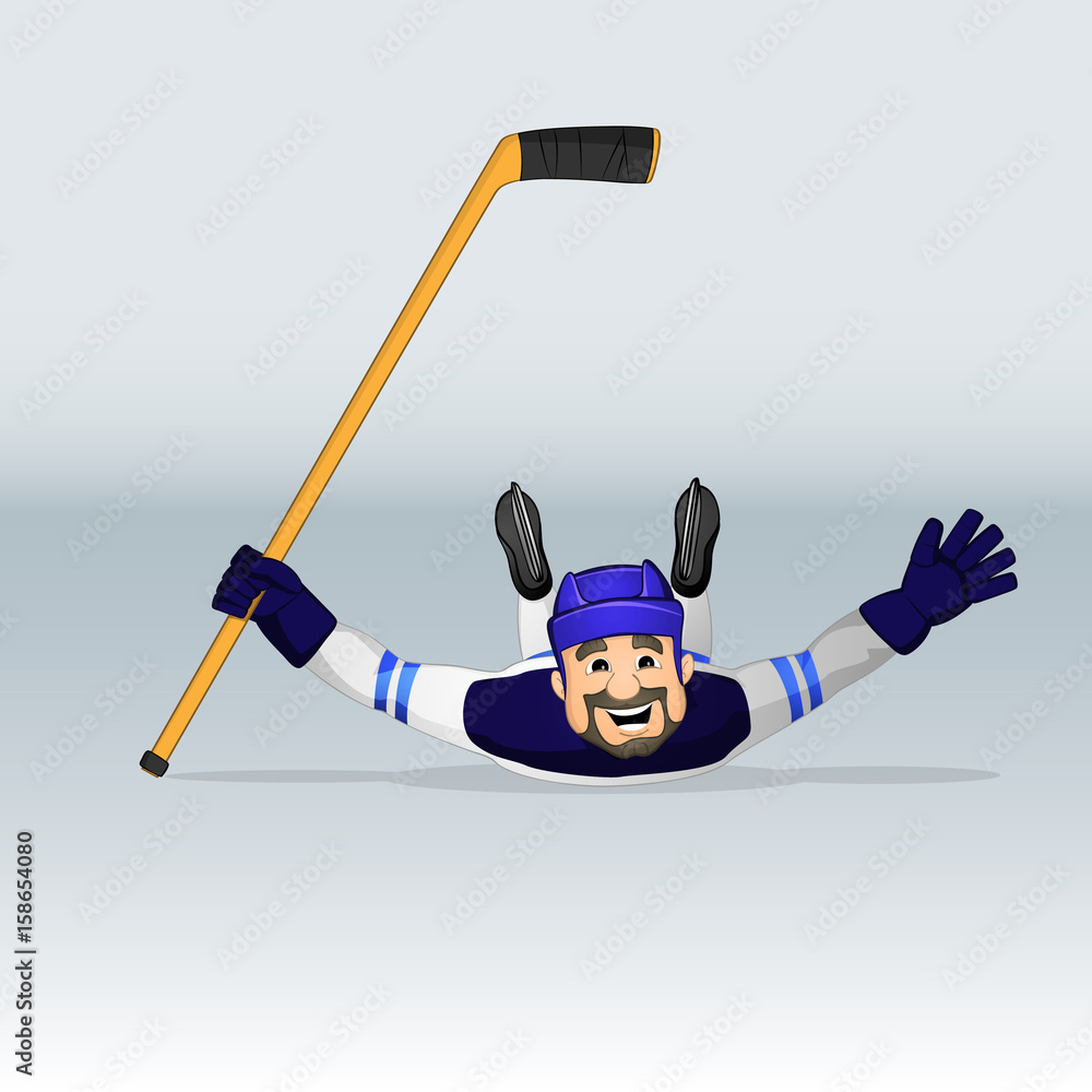 Fototapeta premium Finland ice hockey hockey player