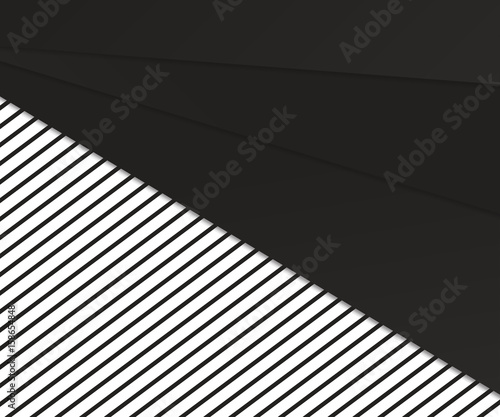 Vector Background design  Geometric Lines  Wave abstract backdrop. Abstract trendy texture with lines  black and white  