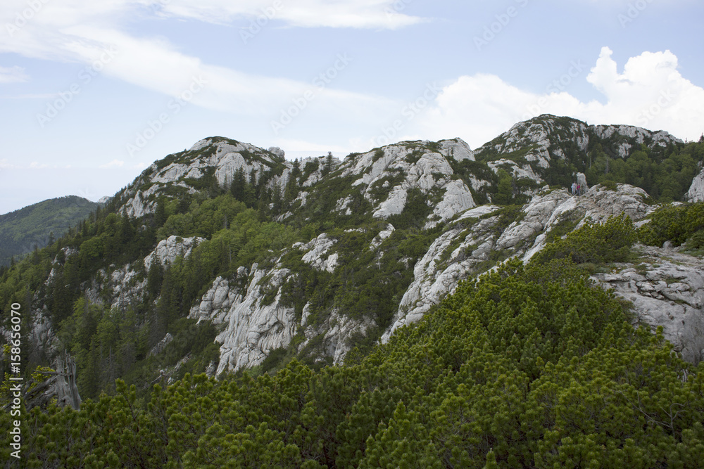 View from Crikvena peak on Velebit mountain, Croatia