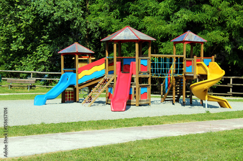 Modern children playground
