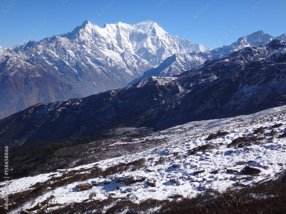 Obraz premium Goseikunda Lake, Nepal