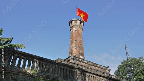 Flag Tower, Hanoi, Vietnam in 4k