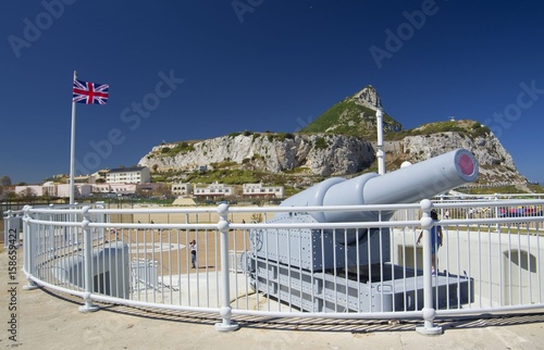 Coastal gun in Gibraltar (Point Europa)