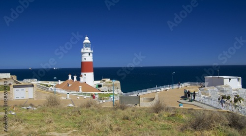 Trinity House Lighthouse in Gibraltar (Point Europa)