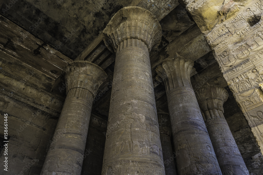 Edfu Temple in Upper Egypt
