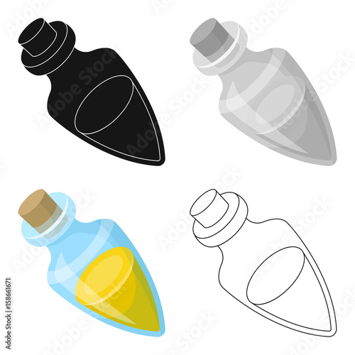 Vessel with olive oil.Olives single icon in cartoon style vector symbol stock illustration web.