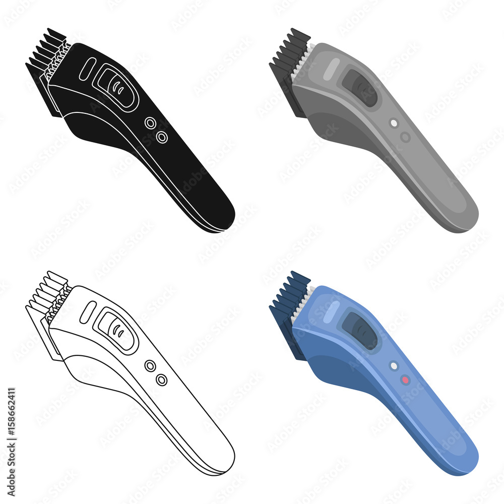 Hair Clippers Cartoon