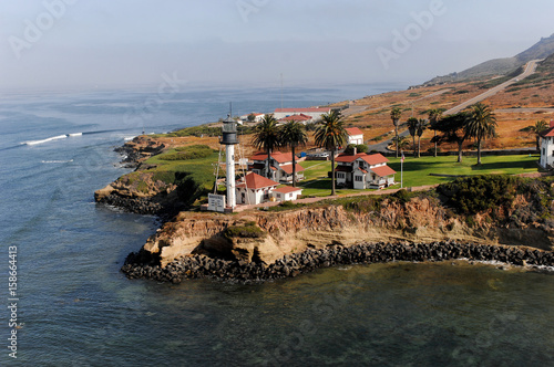 Point Loma lighthouse from air