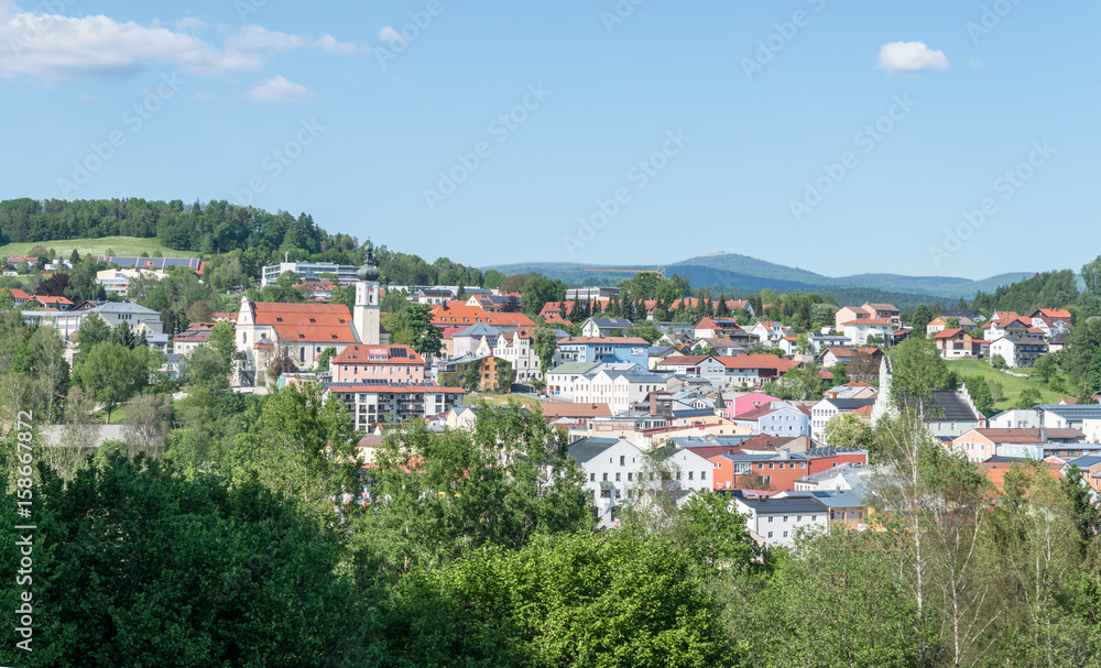 Fototapeta premium Grafenau im Bayerischen Wald